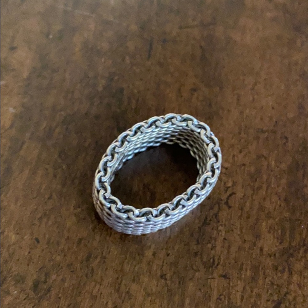 Tiffany & Co. 925 mesh ring